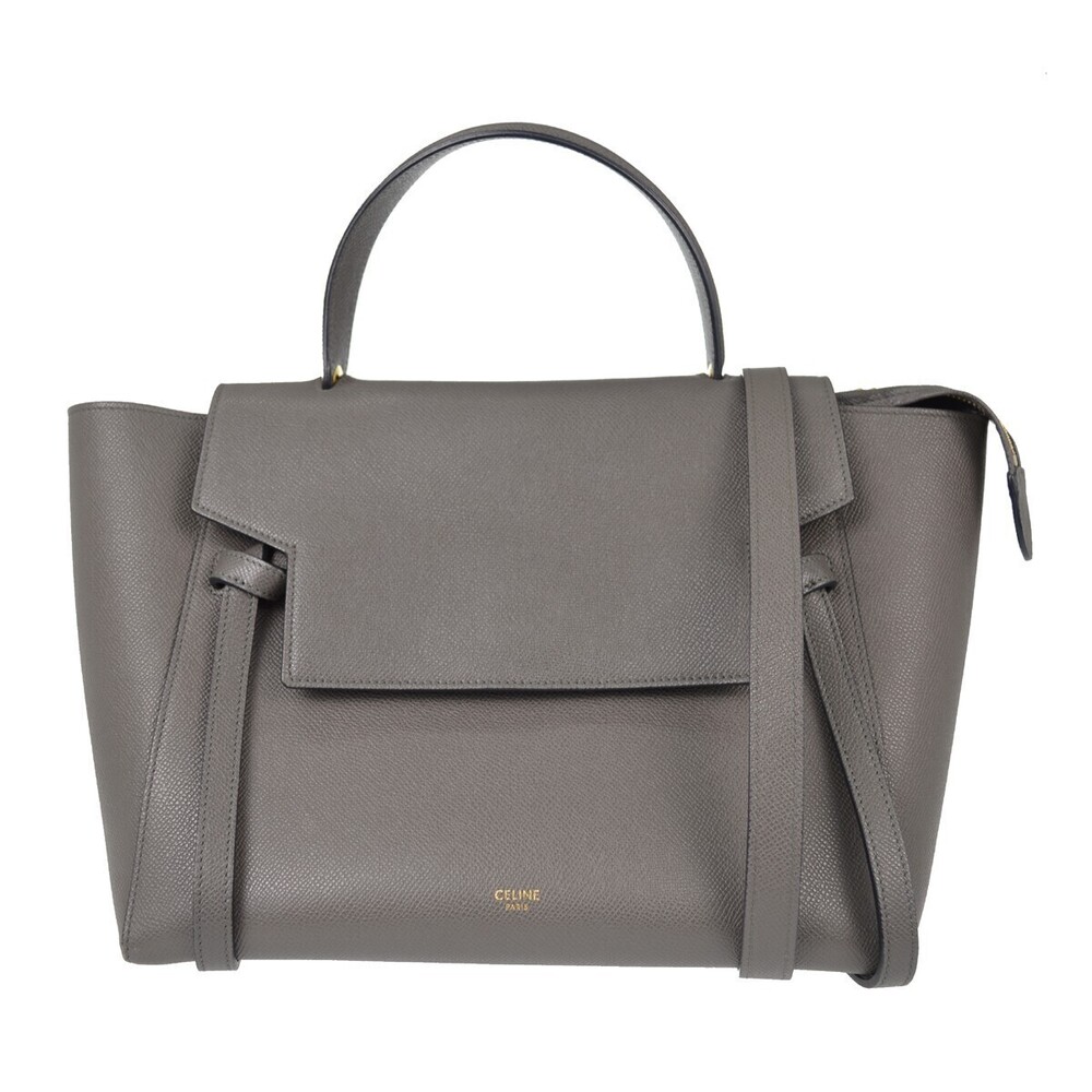 Celine Belt Textured Leather Mini